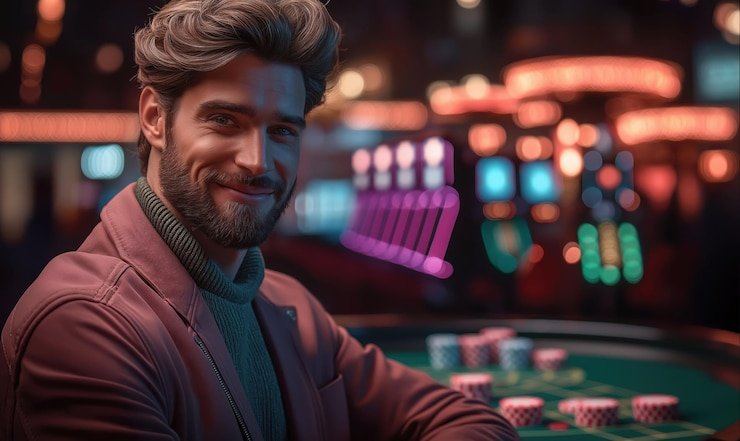 Ilustrasi dukungan dan edukasi responsible gaming dalam platform taruhan digital